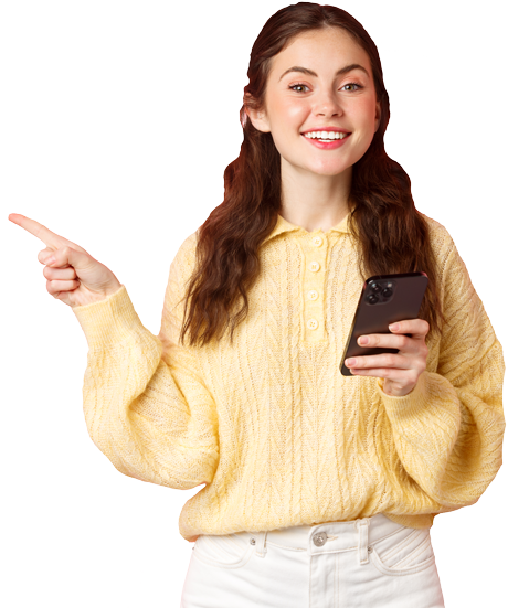 Girl with Phone